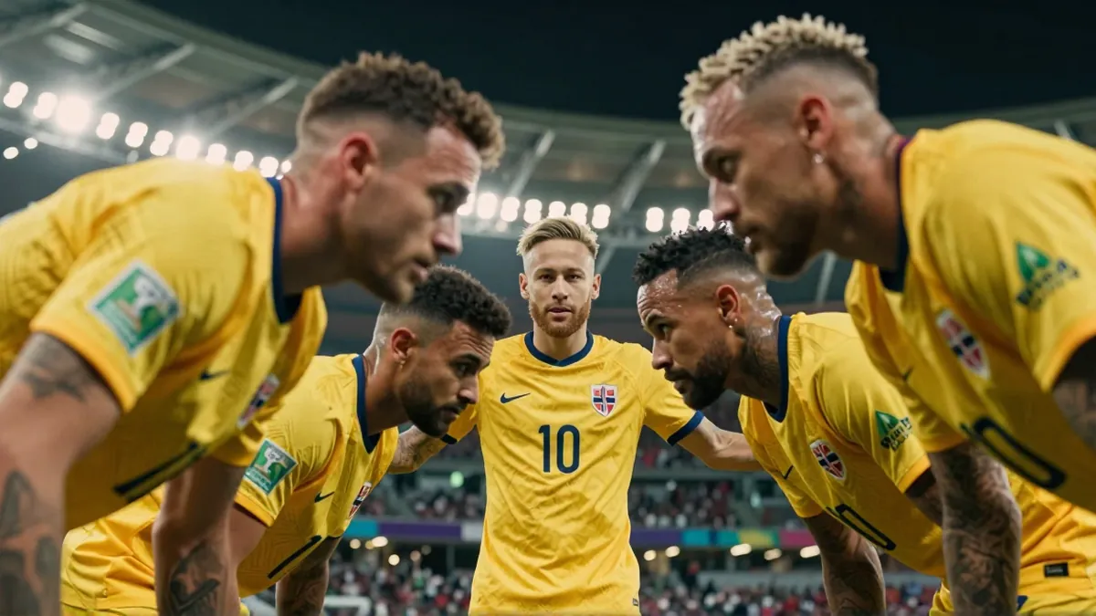 Seleção sente pressão e busca Neymar contra a Noruega na Copa 2026